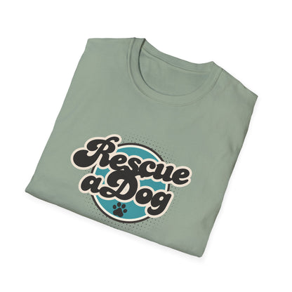 Rescue a dog T-shirt