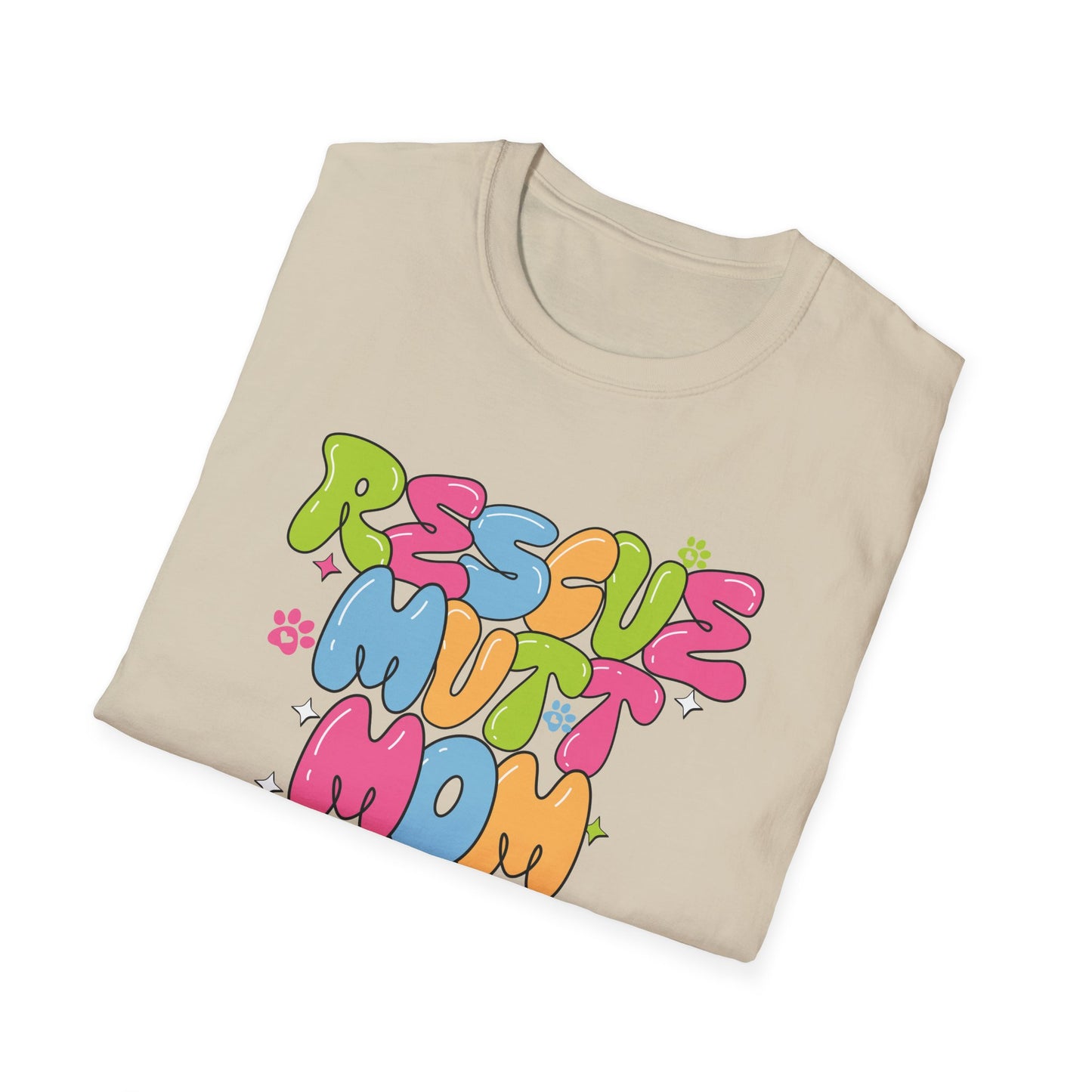 Rescue Mutt Mom T-shirt