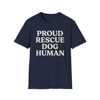Proud Rescue Human T-shirt