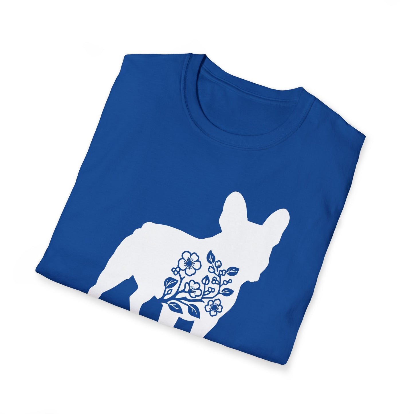 French Flower Silhouette T-shirt