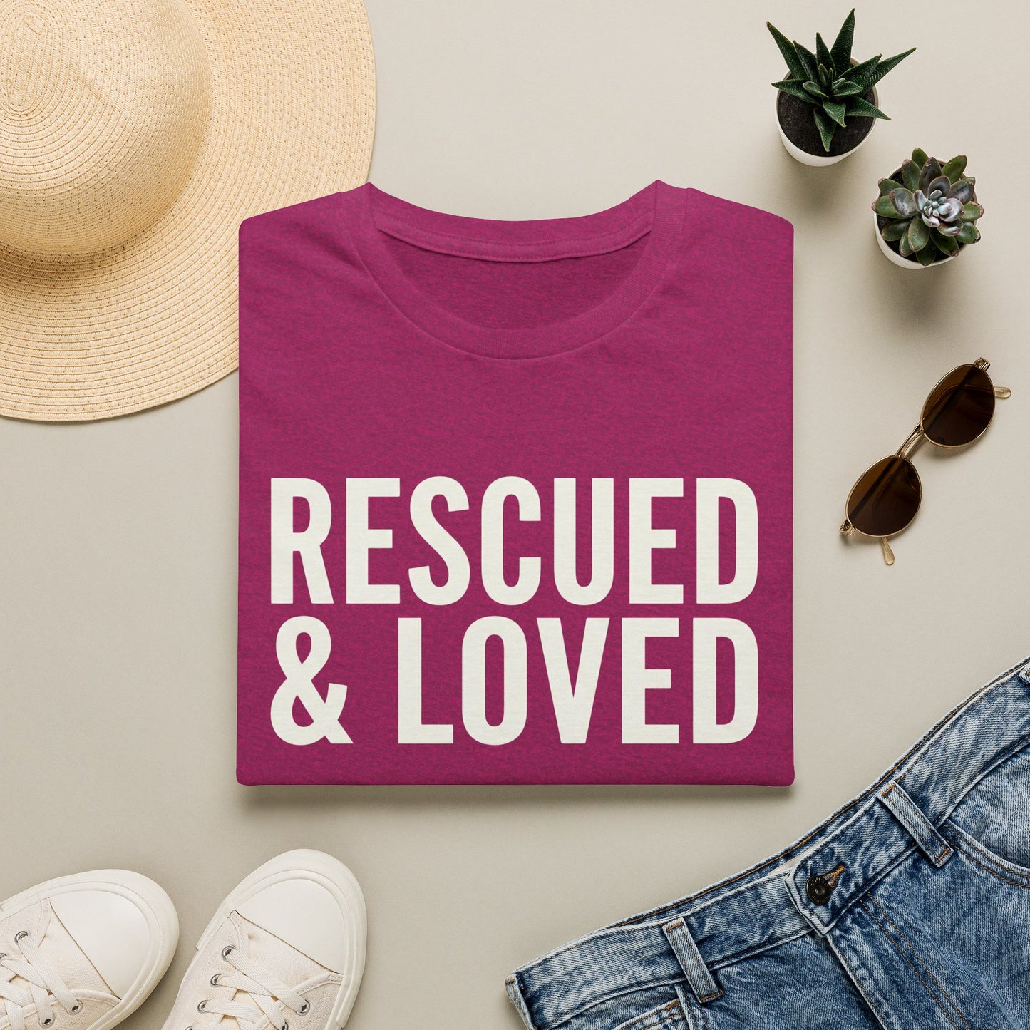 Rescued & Loved T-shirt