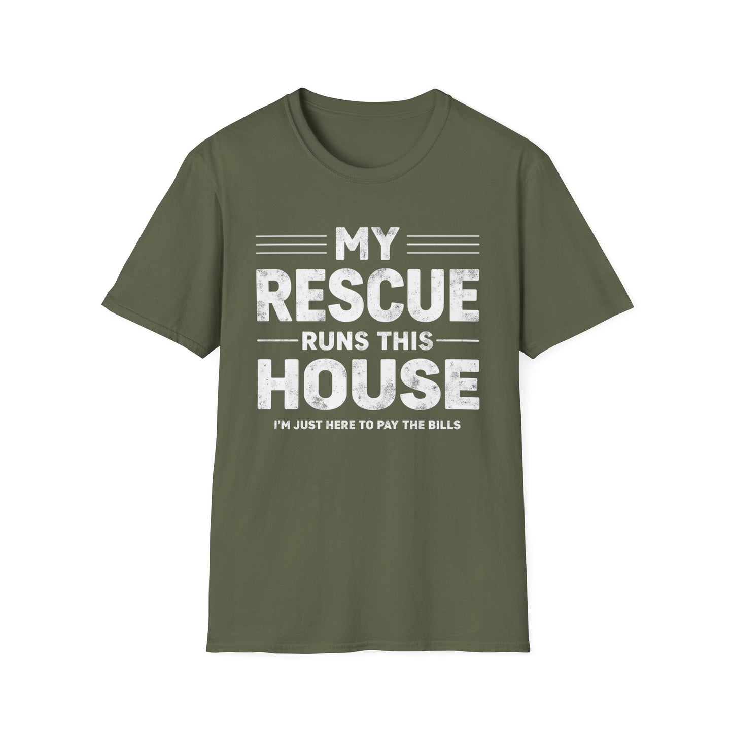 My Rescue Runs My House - T-Shirt