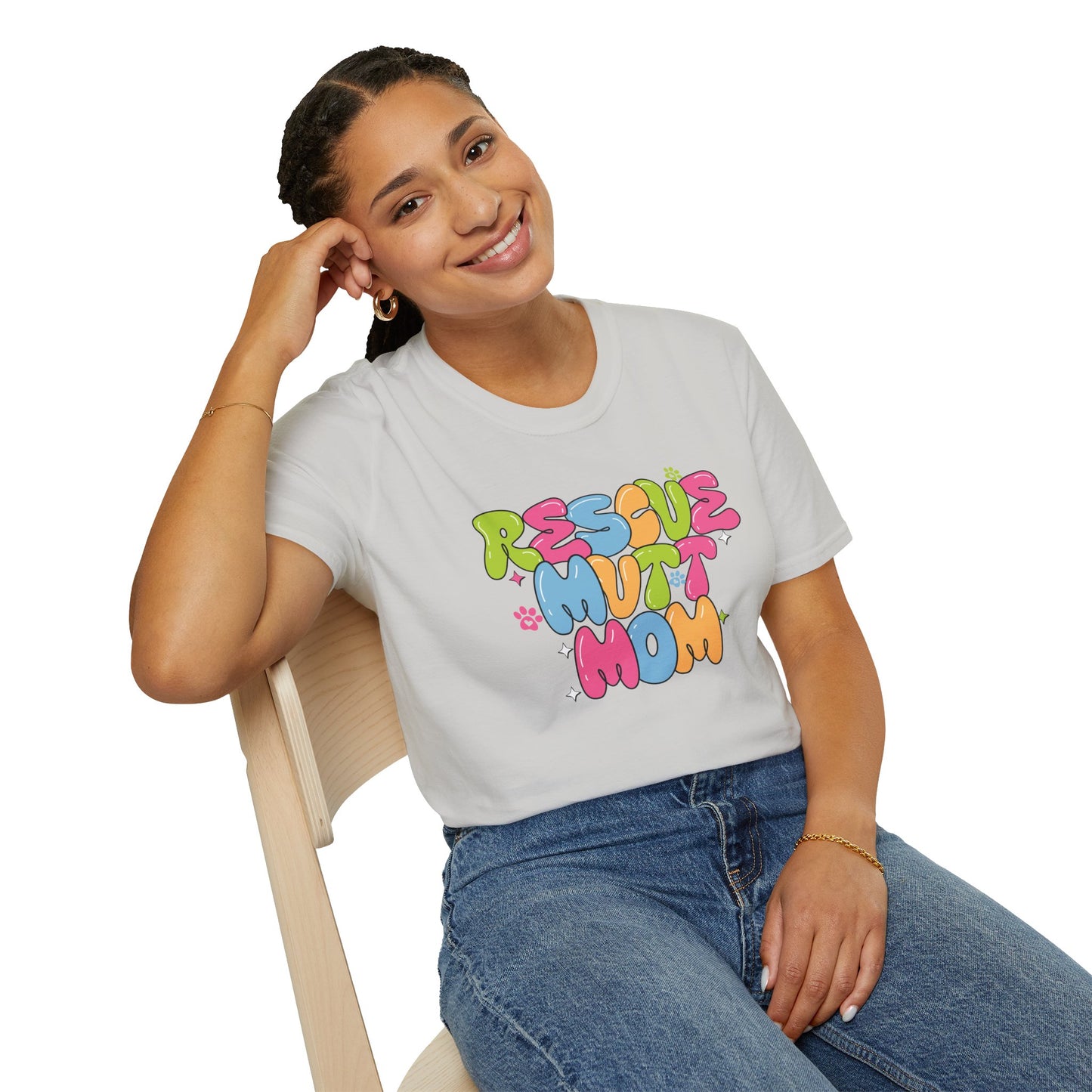 Rescue Mutt Mom T-shirt
