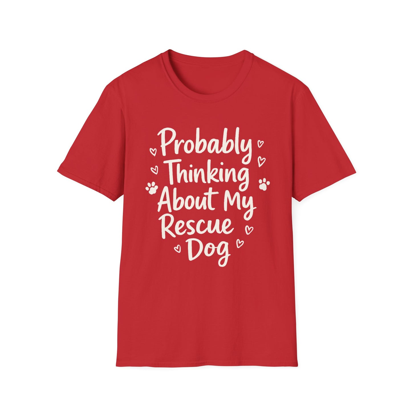 probably thinking hearts T-shirt