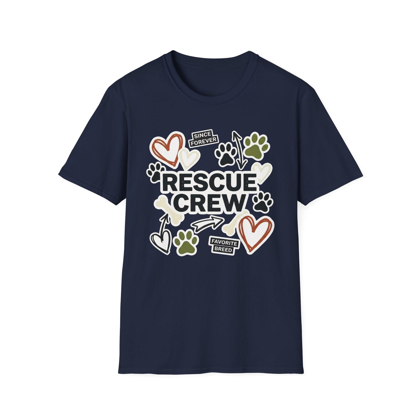rescue crew T-shirt