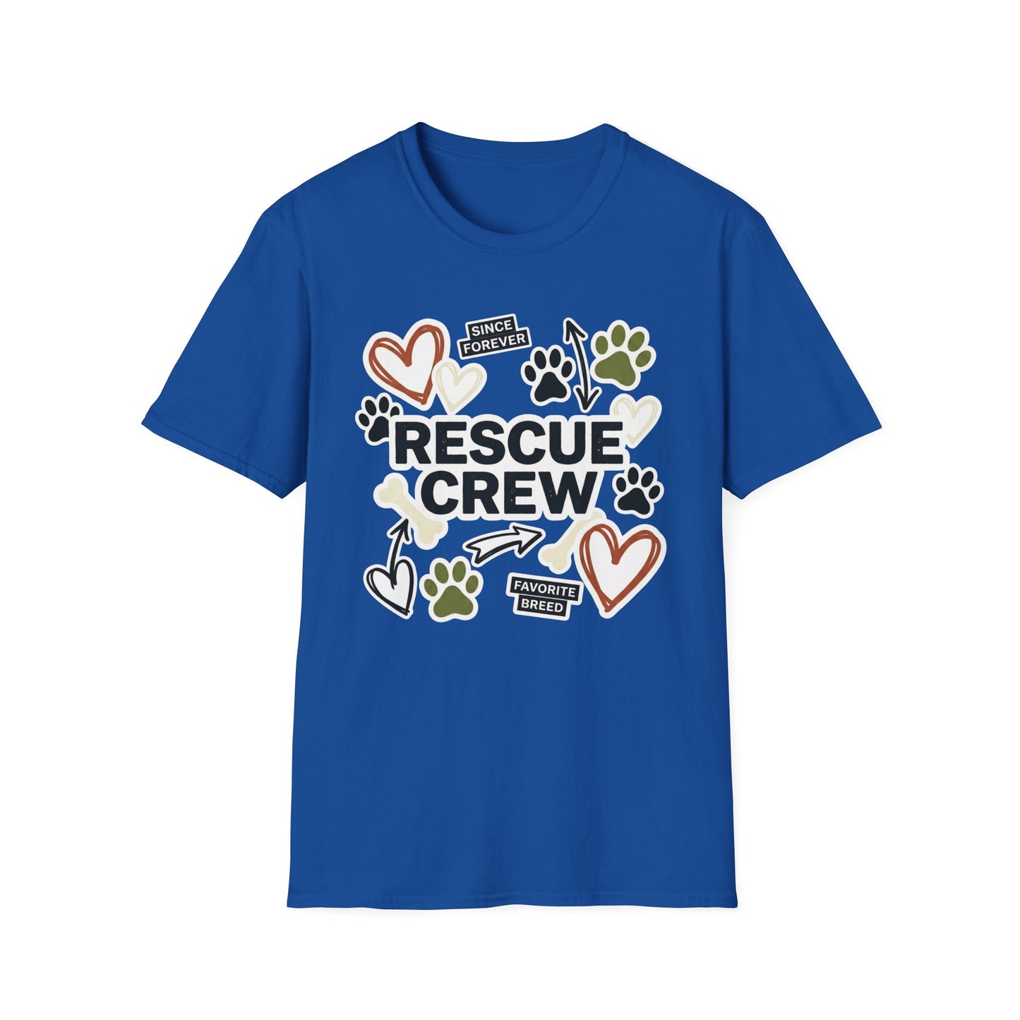 rescue crew T-shirt