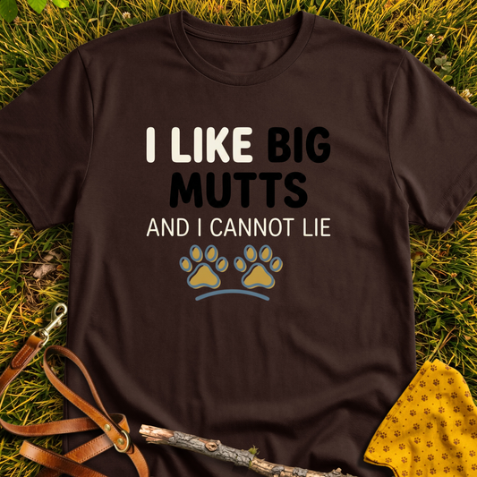 Big Mutts T-shirt T-shirt in Dark Chocolate - Furever Mode rescue dog tee