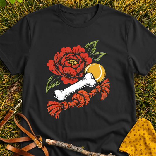 Favorite Things T-shirt T-shirt in Black - Furever Mode rescue dog tee