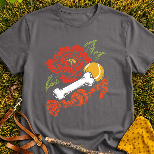 Favorite Things T-shirt T-shirt in Charcoal - Furever Mode rescue dog tee