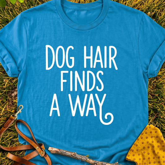 Fur Finds T-shirt T-shirt in Sapphire - Furever Mode rescue dog tee