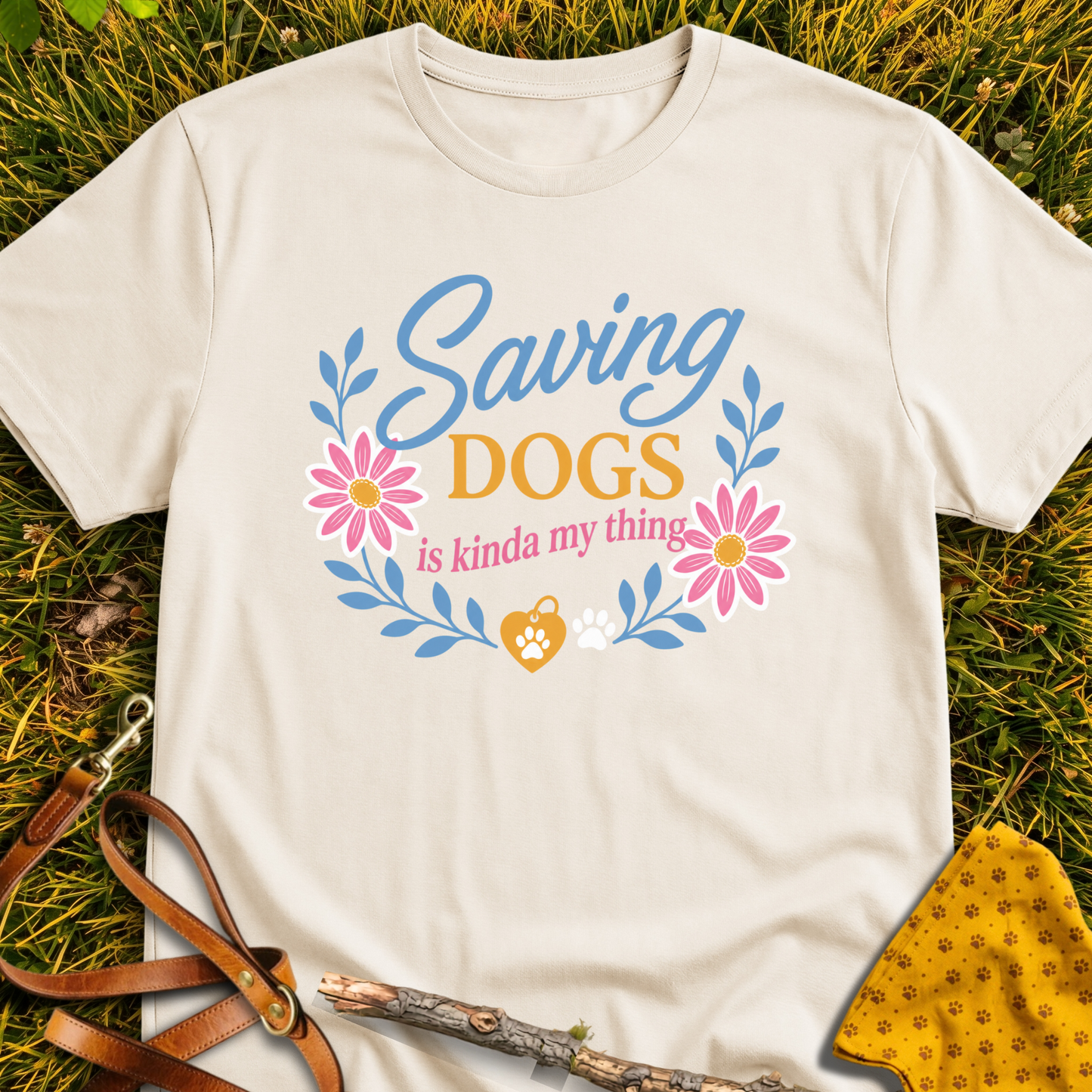 It's My Thing T-shirt T-shirt in Natural - Furever Mode rescue dog tee