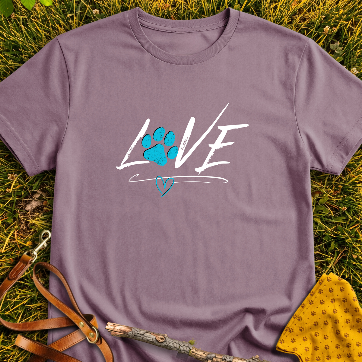 Love Paw T-shirt T-shirt in Paragon - Furever Mode rescue dog tee
