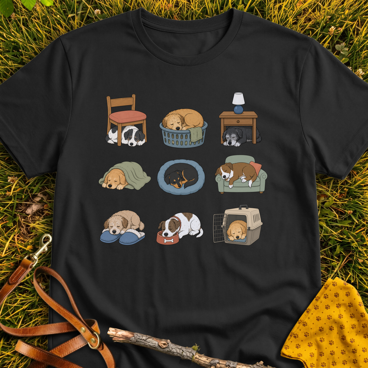 The Rest We Need T-Shirt T-shirt in Black - Furever Mode rescue dog tee