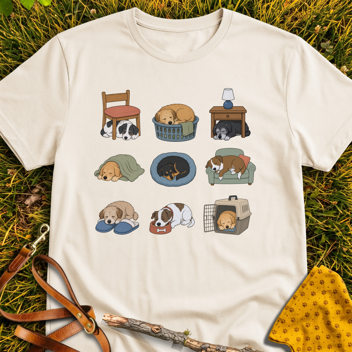 The Rest We Need T-Shirt T-shirt in Natural - Furever Mode rescue dog tee