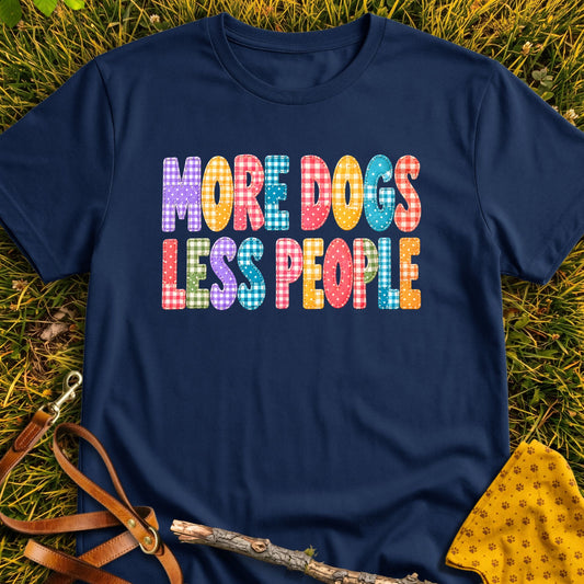 Dog People T-shirt in Navy - Furever Mode rescue dog tee